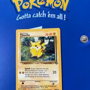 Nintendo Pokémon Pikachu Spark Card - 50 HP